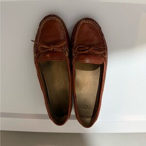 Abeo - Women’s Brown Leather Loafers